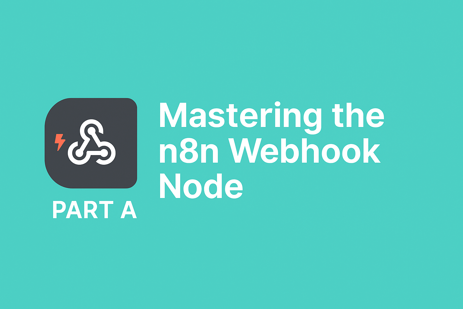 A feature image for the n8n Webhook Node guide.