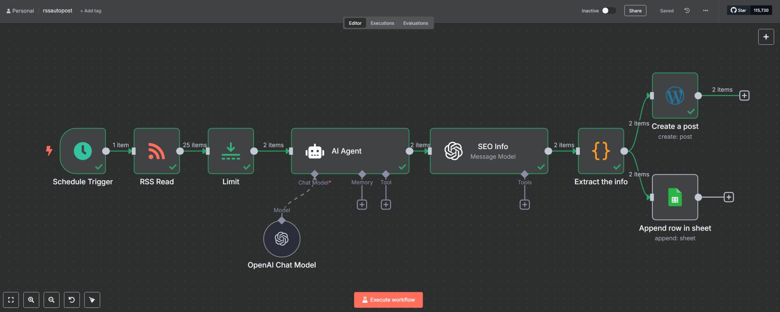 Workflow Screenshot