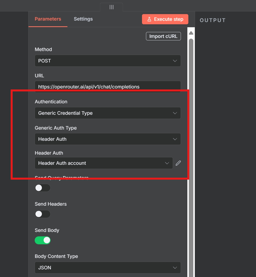 Authentication options in HTTP Request Node
